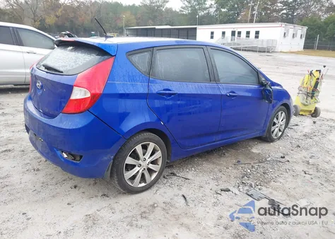 2013 Hyundai Accent Se z USA, uszkodzony, nr VIN KMHCU5AE1DU060145